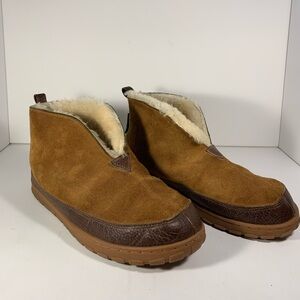 Men’s Eddie Bauer Shearling Boot Slipper